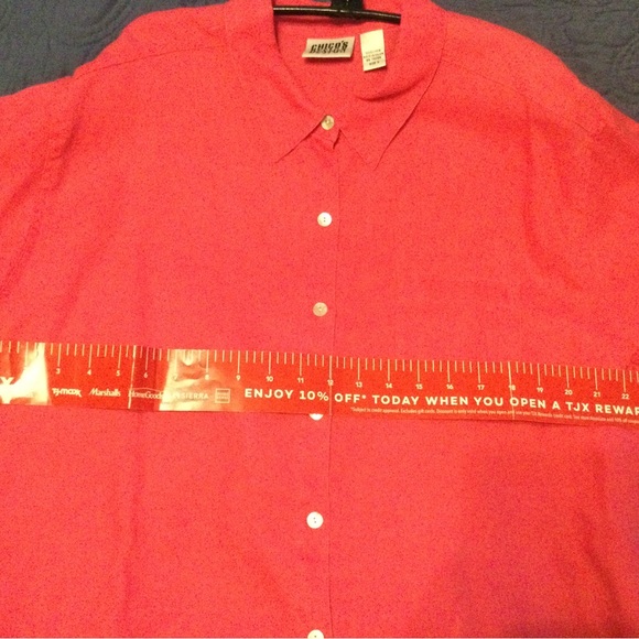 Chicos Linen Shirts, size XL, bundle of 2 - Picture 8 of 10